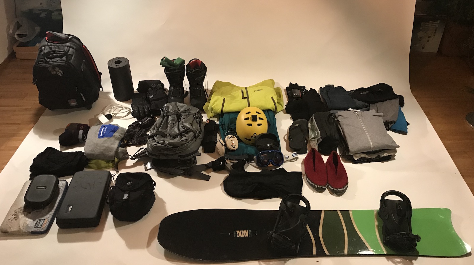 CMH Heliskiing Erfahrung Packliste