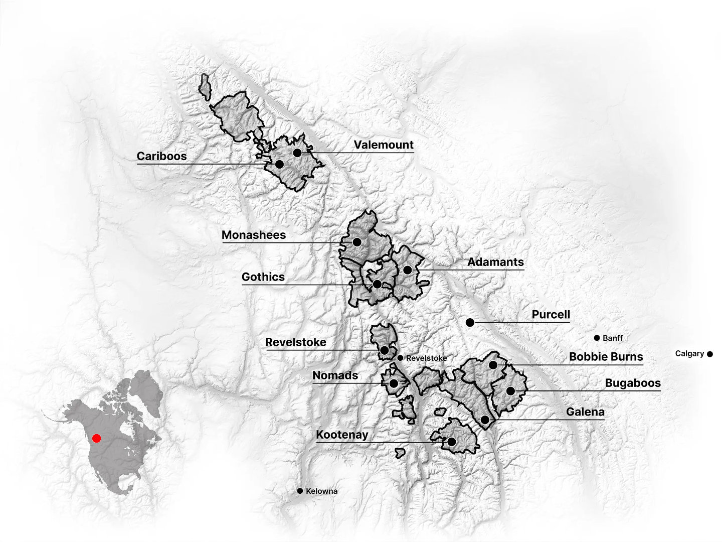 CMH Heliskiing Erfahrung Galena Terrain Details